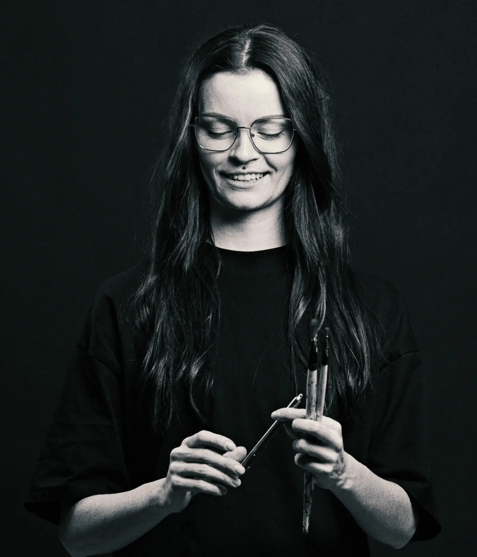 Grafikdesignerin Luise Keller aus Chemnitz